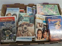 ASSORTED KIDS VHS TAPES