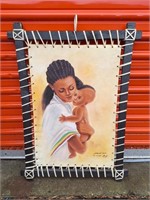 Decorative African American style Artwork