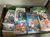 ASSORTED KIDS VHS TAPES