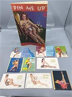 1944 pinup girl calendar cards and more