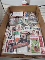 TRAY OF NFL ROOKIE CARDS