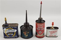 Vintage Texaco, Maytag, Lock-Ease, and Red Wing