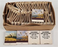 (50) Vintage NOS Gun Works Matchbooks With Box