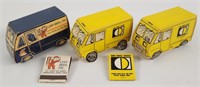 Vintage NOS Matchbook Van's. Each Van Contains