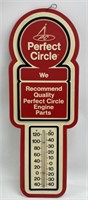 Vintage Perfect Circle Engine Parts Embossed