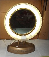 Antique Vanity Table Lamp w/Double Mirror