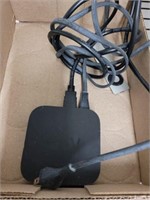 APPLE TV SYSTEM WITH VIDEO CONNECTIONS AND REMOTE
