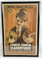 Charlie Chaplin The Adventurer Framed Movie