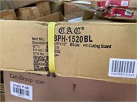 Case of 6 CAC CBPH-1520BL cutting board
