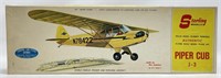 Vintage Sterling Piper Cub Balsa Wood Airplane