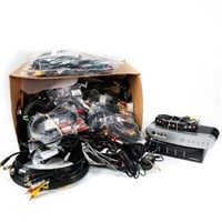 Assorted Audio Video Cables Modulators and More++