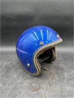 Vtg Blue Helmet