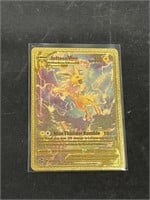Jolteon Vmax Gold Foil Card