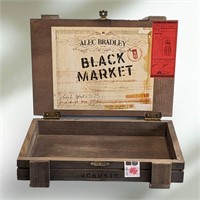 Alec Bradley Black Market Toro Empty Cigar box