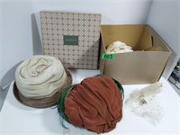 Eaton hat box (With 3 hats)
