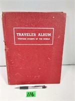 Traveler Album with stamps