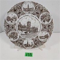 Old Quebec plate (10" wide)