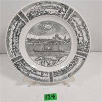 Plate, St. Lawrence Seaway (Opening 10" wide)
