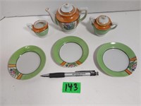 Childs China Tea Set (6 pieces) Made in Japan