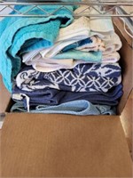 BOX OF TOWELS