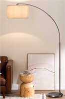EDISHINE Arc Dimmable Floor Lamp in Bronze