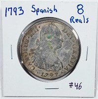 1793  Spanish  8 Reales