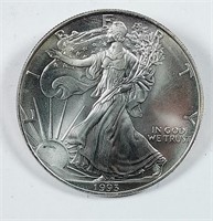 1993  $1 Silver Eagle   Unc