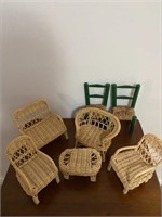 Wicker Doll Furniture