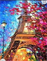 Eiffel Tower paint number