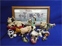 Lot Of Cow Collectibles