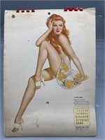 1944 Varga pinup girl calendar