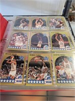 ALBUM OF NBA CARDS