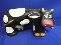 Decorative Ceramic Cow Figurine