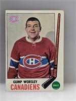 1969-70 Topps Hockey #1 Gump Worsley Canadians