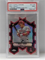 2013 Topps Chrome Connections Mike Trout PSA 9
