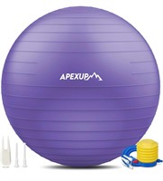 ($34) APEXUP Yoga Ball Exercise Ball, M