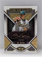 23/25 2023 Topps Tier One Talent Barry Zito Auto