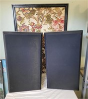 Two Large Floor Speakers