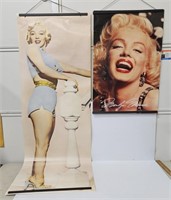 Life Sized Marilyn Monroe Poster w Smaller Poster
