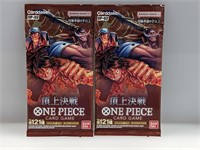 (2) One Piece Japanese Packs OP-02