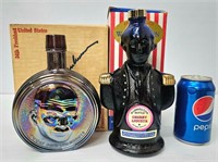 Presidential Decanters in Original Boxes- Ike & WA
