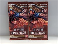 (2) One Piece Japanese Packs OP-02