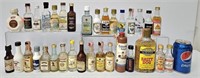 Vintage Mini Airplane Alcohol Bottles -Many Sealed