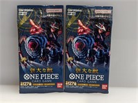 (2) One Piece Japanese Packs OP-03