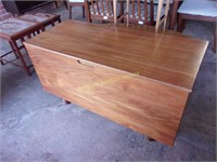 Fabulous Teak Lift Top Bedding Box