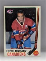1969-70 Topps Hockey #11 Henri Richard Canadians