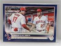 2022 Topps Trout and Ohtani (Blue Border) #US-115