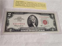 1963 $2 Bill Note