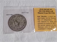 Mexican Silver Dollar