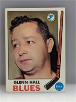 1969-70 Topps Hockey #12 Glenn Hall Blues